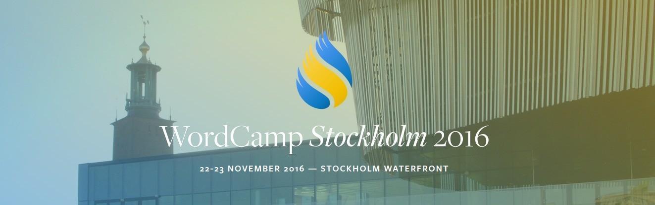 WordCamp Stockholm 2016